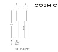 MEDIDAS ESCOBILLERO PARED MICRA COSMIC